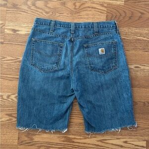 Carhartt Men's Blue Denim Shorts